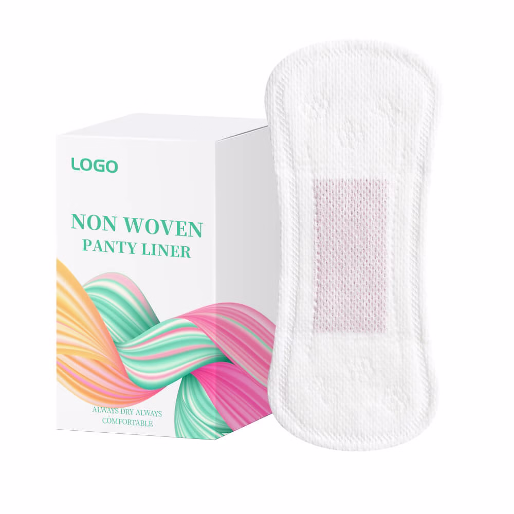 Super dry treated non woven sanitary panty liner