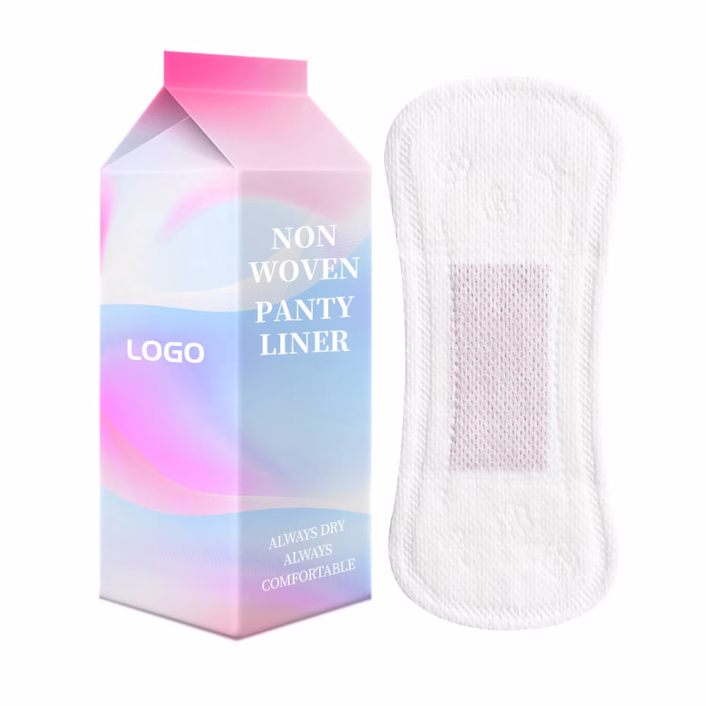 Super dry treated non woven sanitary panty liner