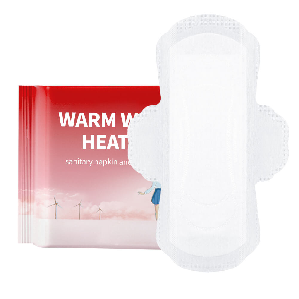 Warm womb heating sanitary pads